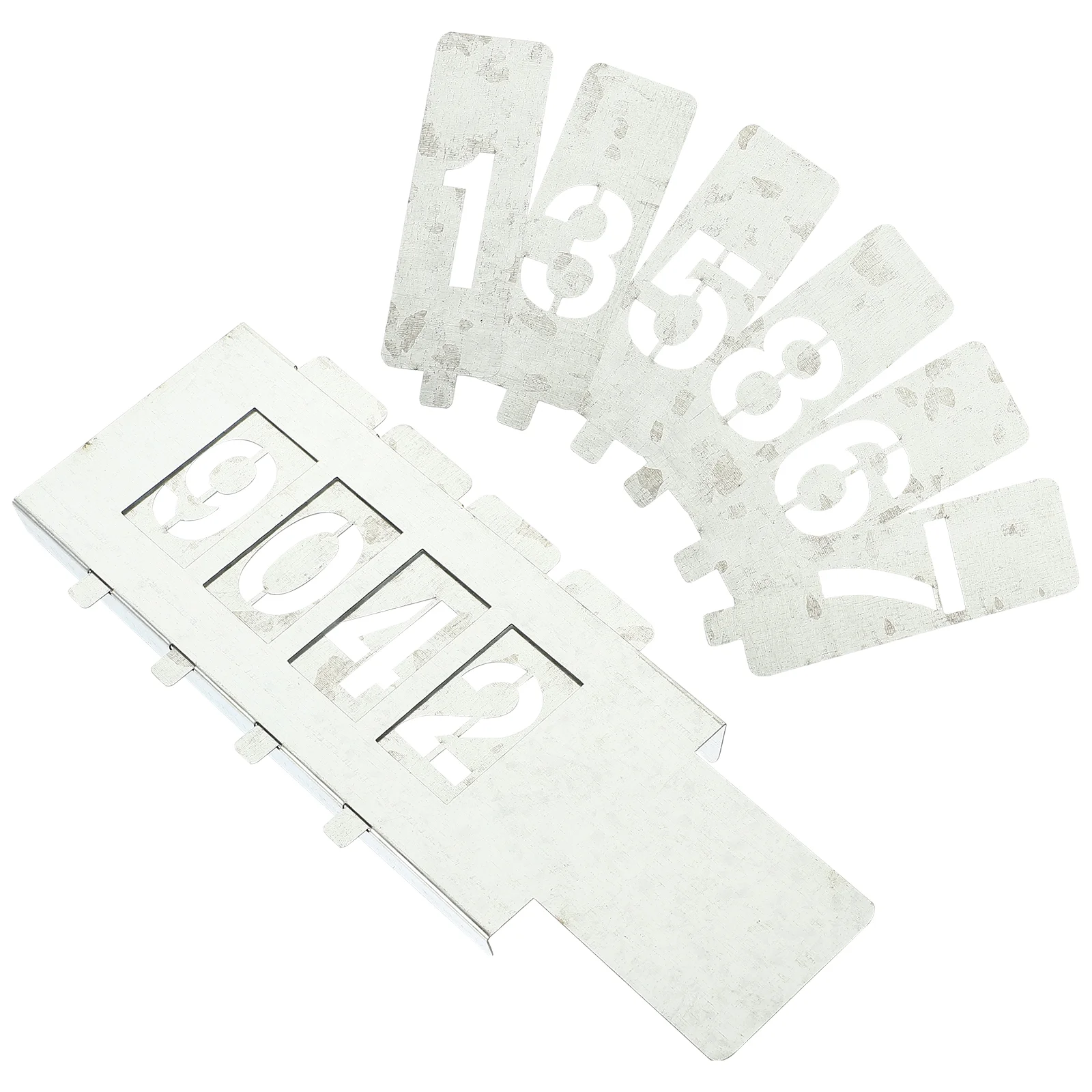 

Number Templates Drawing Stencils No Parking for Painting Large Iron Stainless Steel Reusable