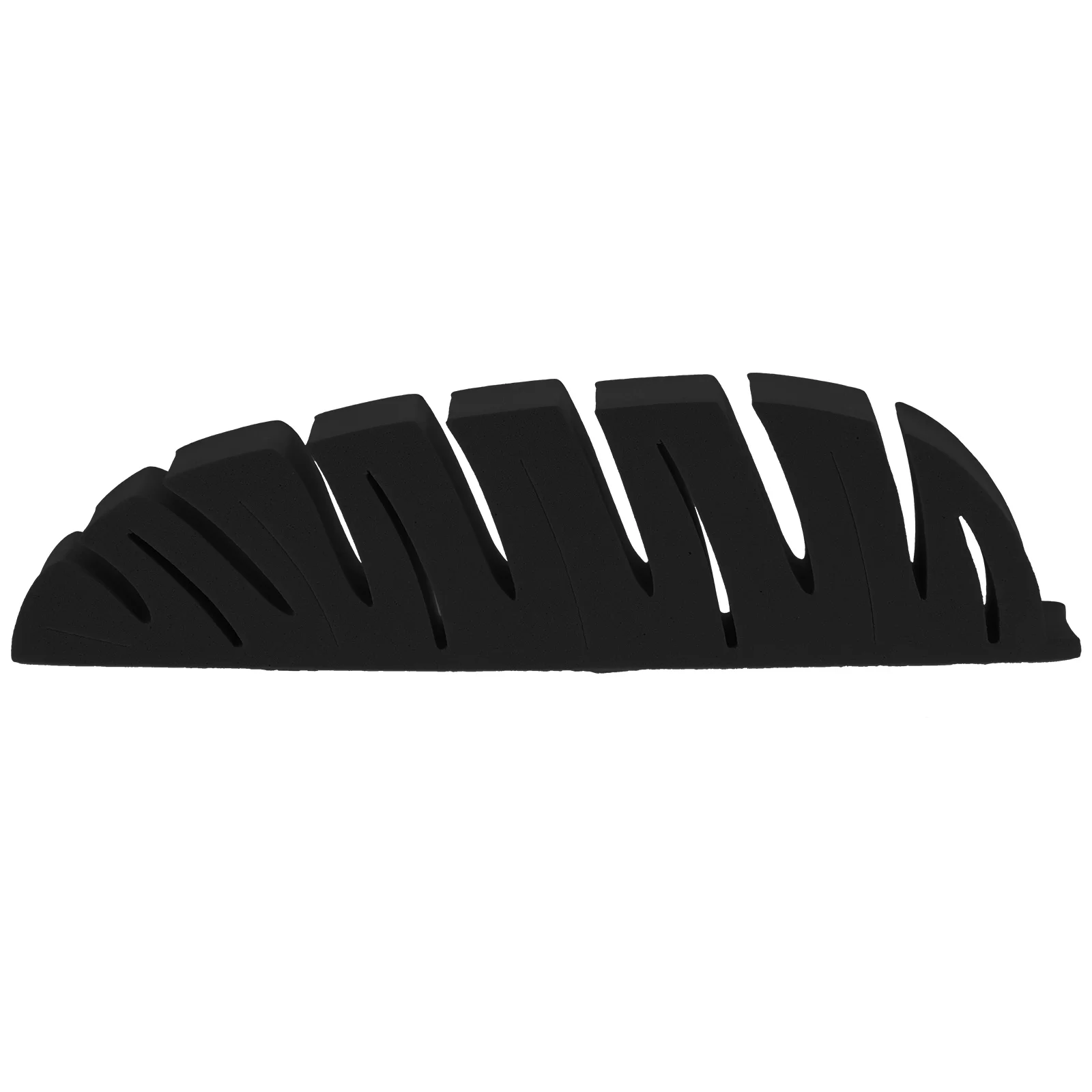 تخزين فرشاة الأسنان على شكل ورقة شجر فرشاة للمكياج، حامل تجفيف، حامل تخزين فرشاة المكياج اللاصق، تصميم حامل حجم صغير #2