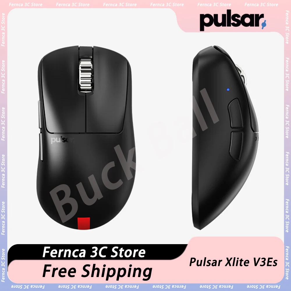 

Pulsar Xlite V3Es Wireless Mouse PAW3395 Sensor 8K Low Latency Lightweight Gaming Mouse OLED Screen Ergonomics Pc Gamer Gifts