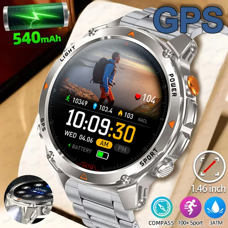 2025 New GPS Trajectory Smart Watch 1.46