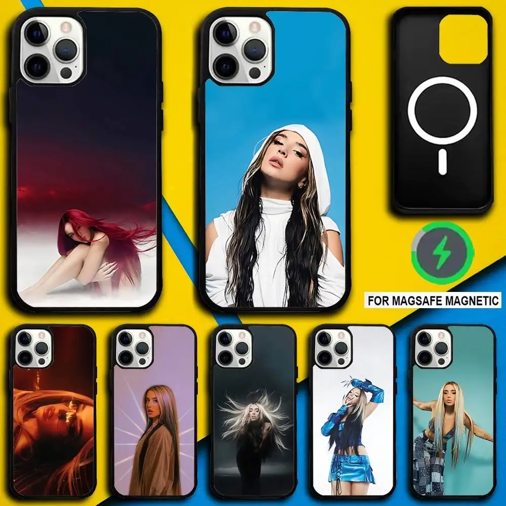 

L-Lola Singer Indigo Phone Case For iPhone 17,16,15,14,13,12,11,Pro,Max,Plus,Mini,SE4,E Magnetic Magsafe Wireless Charging