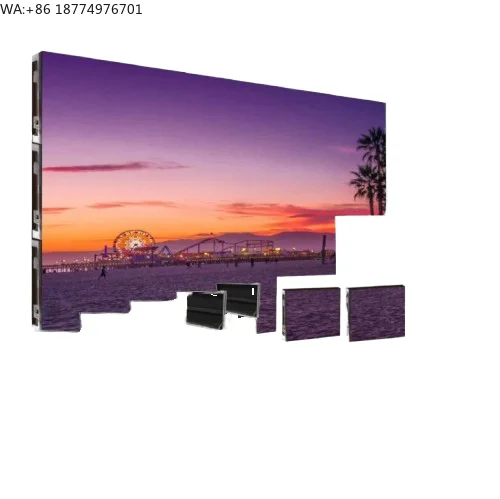 Ultra-Thin 4mm Pixel Outdoor LED Video Wall Panel SMD HD Full Color for Advertising OEM Supplier for Subways Elevators