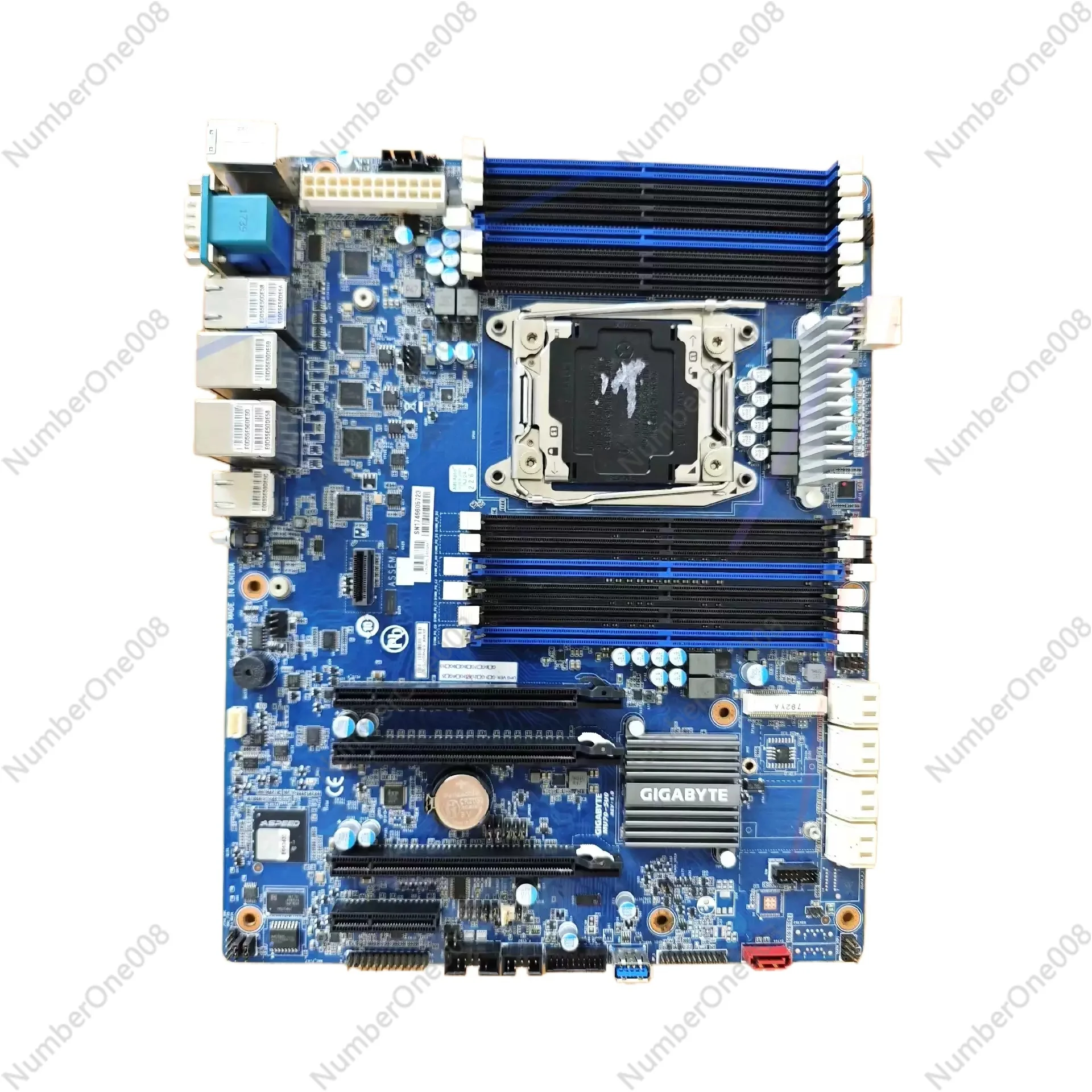 Server Motherboard with   4 Gigabit LAN, for LGA2011-3 CPU and NAS Router Build