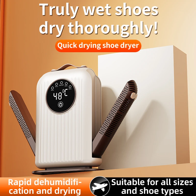 Electric Shoe Dryer Deodorization Sterilization Heater Smart Dehumidifier Heater Multifunctional Sock Dryer