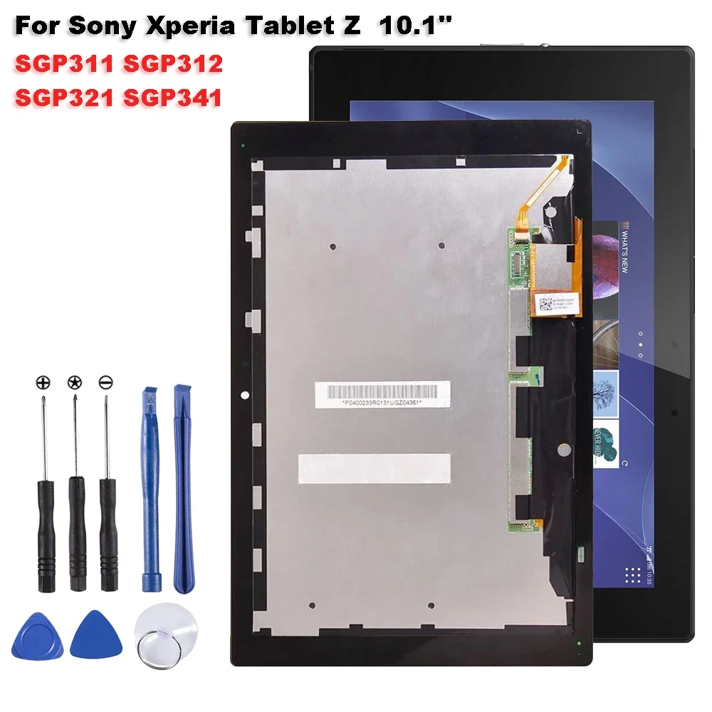 AAA+ For Sony Xperia Tablet Z SGP311 SGP312 SGP321 SGP341 10.1'' LCD Display Touch Screen Digitizer Glass Assembly Repair