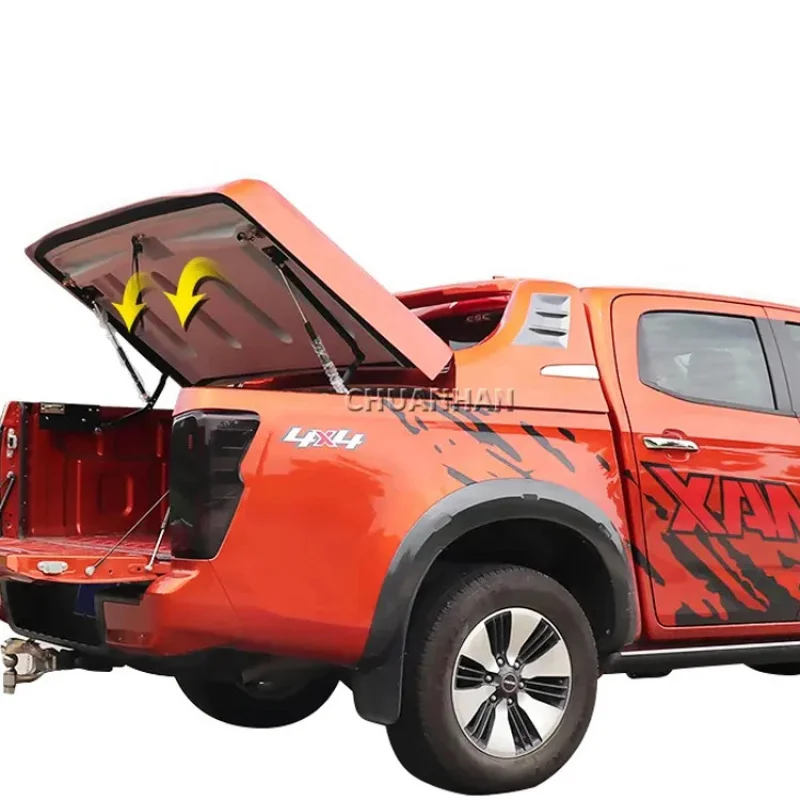 

Grandbox Tonneau Sport Lid Cover Fiberglass Ranger Fullbox Tonneau Cover Compatible with Isuzu Dmax, Tacoma, Tundra, NP300