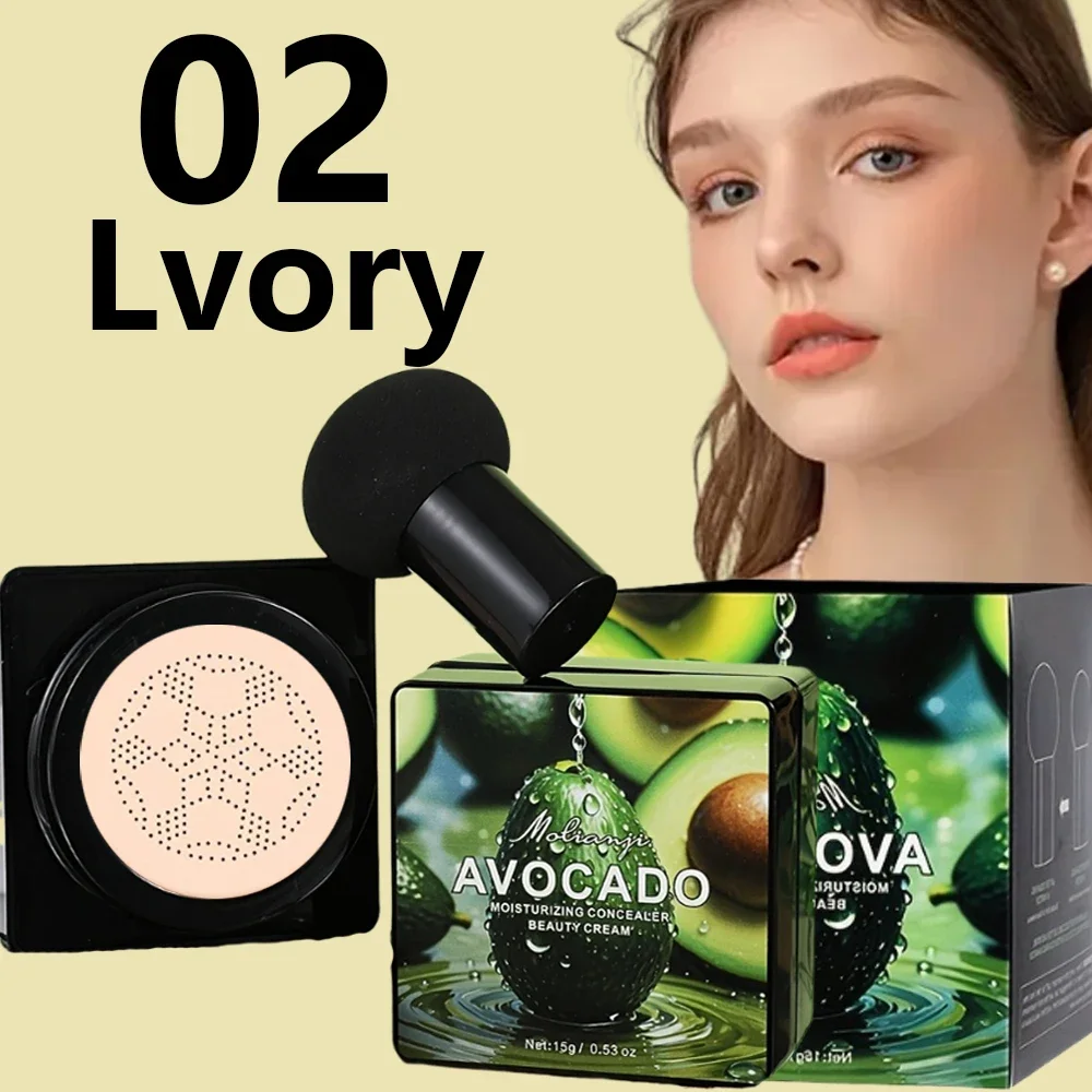 Testa a fungo Cuscino d'aria CC Cream Fondotinta Trucco Idratante BB Cream Trucco viso Fondotinta liquido Correttore a copertura totale