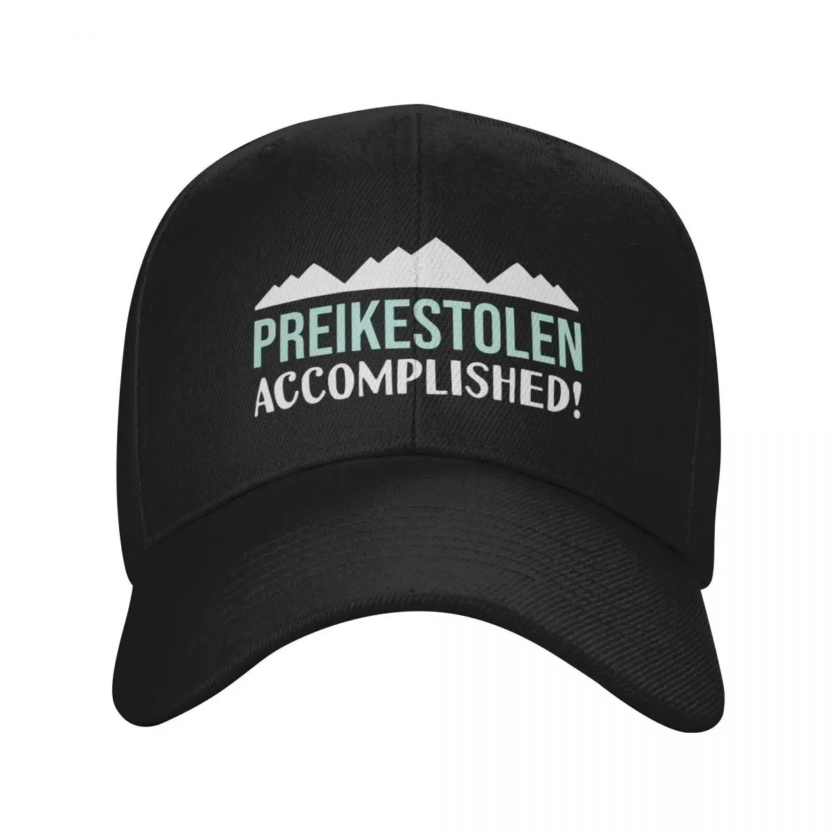 Preikestolen Accomplished Hiking In Norway The Pulpit Rock souvenir Baseball Cap tea Hat fashionable Hood For Women 2024 Men's