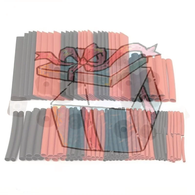 【CCA】127/328/800Pcs Heat Shrink Wrapped Shrinking Insulation Sleeving Thermal Casing Car Electrical Cable Shrink Tube Tube Kit