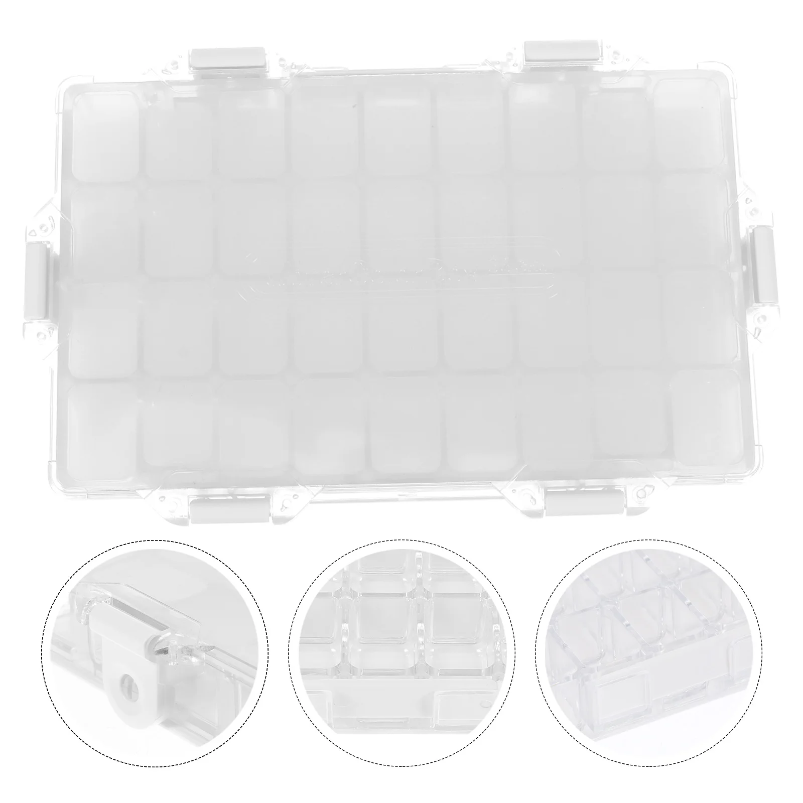 1pc Premium Airtight Watercolor Paint Box With Compartments Portable Color Mixing Holder For Artists Students Kids Art