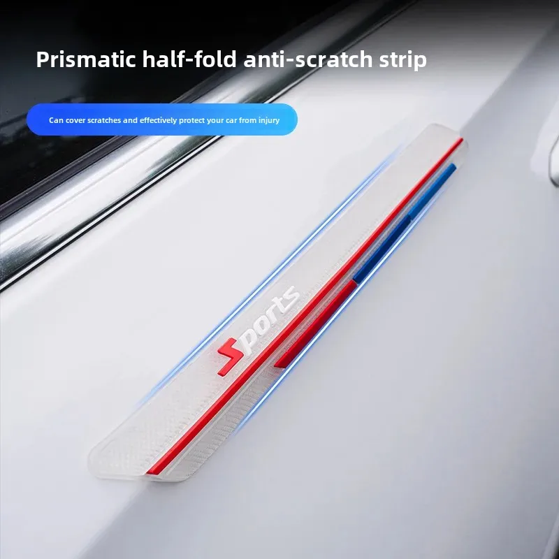 Universal Car Door Anti-Scratch Protection Strip Unique Collision Resistant Rubber High Temperature Resistant For Automobiles