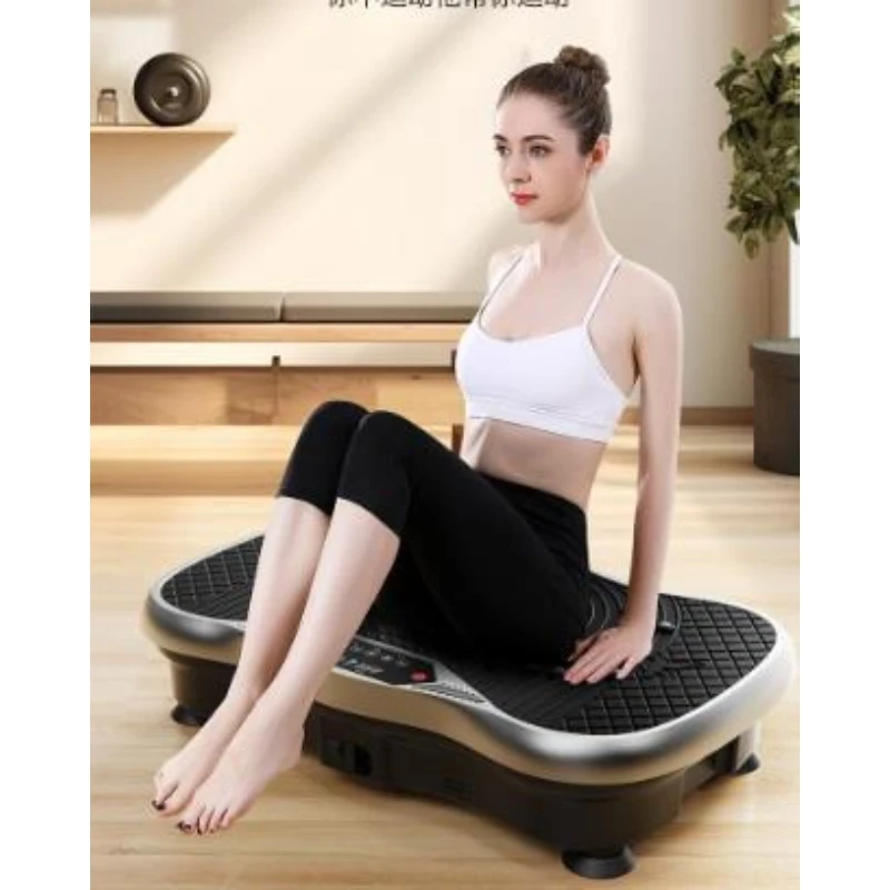 Fat Shake Body Building Machine Intelligent Full Body Lazy Home Portable Tools Silent Sports Fitness Equipment Vibration Plate
