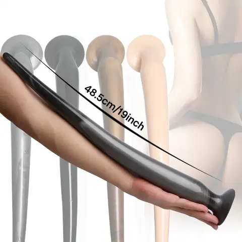 Anal Dildo Super Long Erotic Adult sexx Toys Soft Huge Butt Plug Tail Tight Anus For Women Men Anus Dilator Big Buttplug sexx Toys