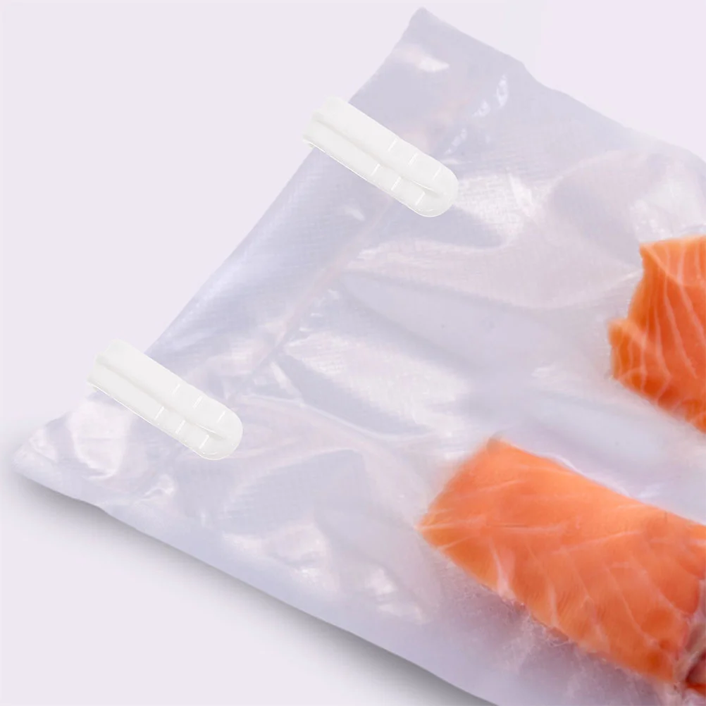 10 Pcs Compression Bag Sealing Clip Vacuum Clips Clothing Blanket Storage Food Fresh Keeping Plastic