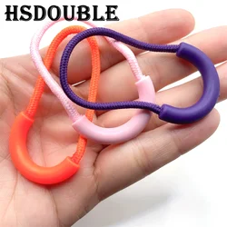 10 Pcs/Pack Mix Color U Shape Cord Zipper Pull Strap Lariat For Apparel Accessories