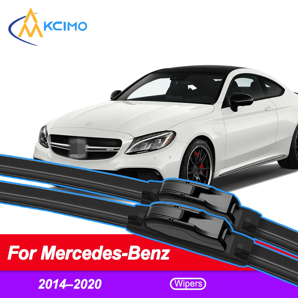 

2PCS HD Wiper Blades for Mercedes-Benz S-Class W222 (Sedan) C217 (Coupé) A217 (Cabriolet) 2014-2020 Front Windshield Accessories