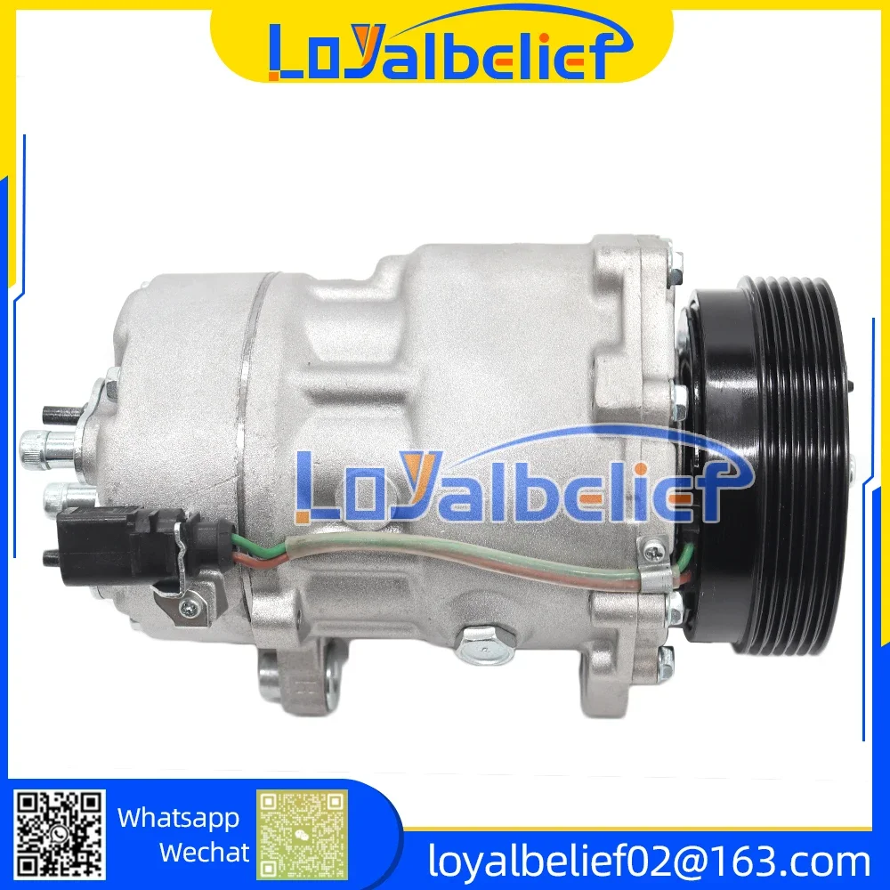 

SD7V16 AC Compressor For SKODA OCTAVIA SEAT LEON TOLEDO 1996-2010 1J0820803A 1J0820803AX 7M3820803A 7M3820803B