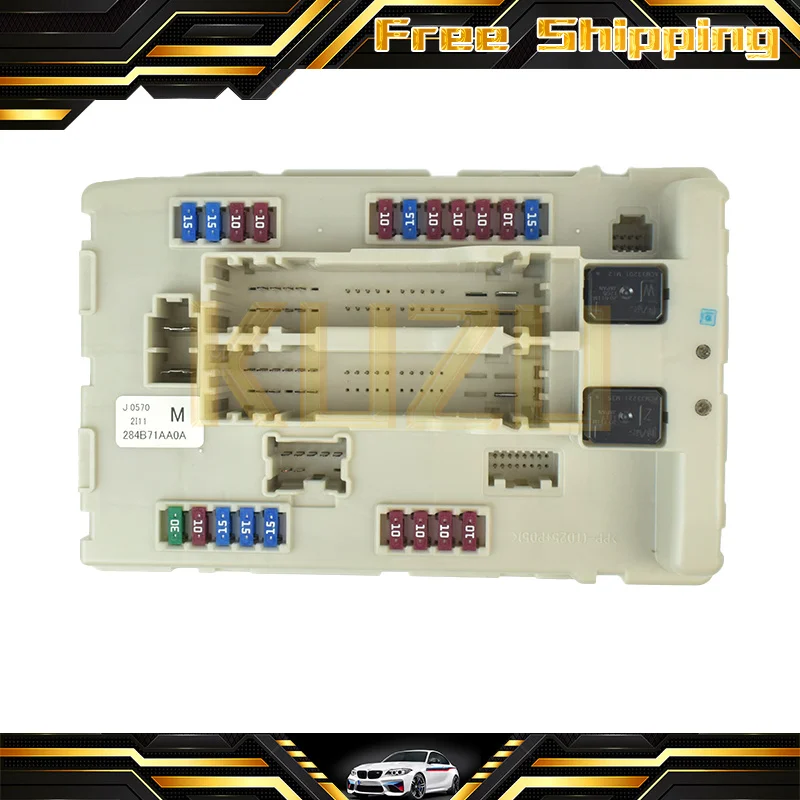 1PC 284B7-1AA0A 284B71AA0A Engine Control Unit Fuse Box Fits For 2008-2010 Nissan Altima Murano Maxima IPDM BCM