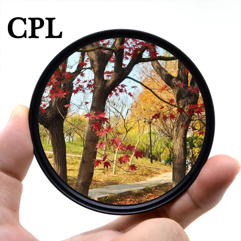 Polarized cpl Filter Circular Polarizing filter For Canon Nikon camera accessories