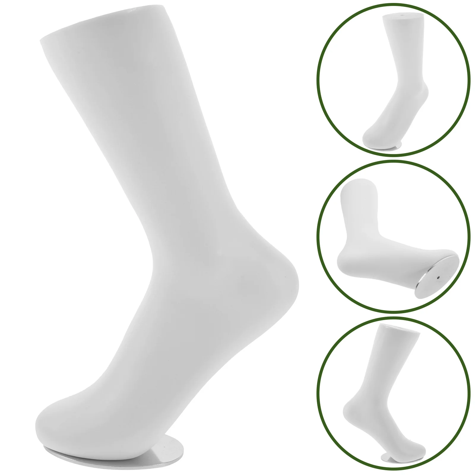 

Model Men and Women Display Stand Foot Mannequin for Jewelry Vinyl Socks Fake Feet