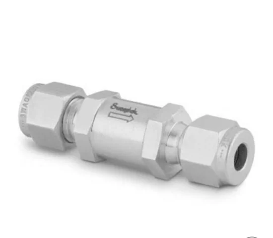 

SS-8C-1/3 SS-8C-10 Stainless Steel Poppet Check Valve with Fixed Pressure 1/2 In. Tube Fittings General Mechanical Components