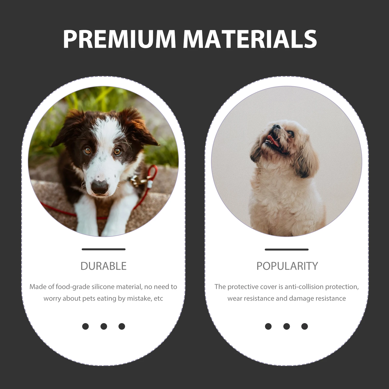 

2pcs Tracer Silicone Case Locating Device Protector Smart Locator Covers Anti-Collision Tracer Protective Cover For Pet Collar