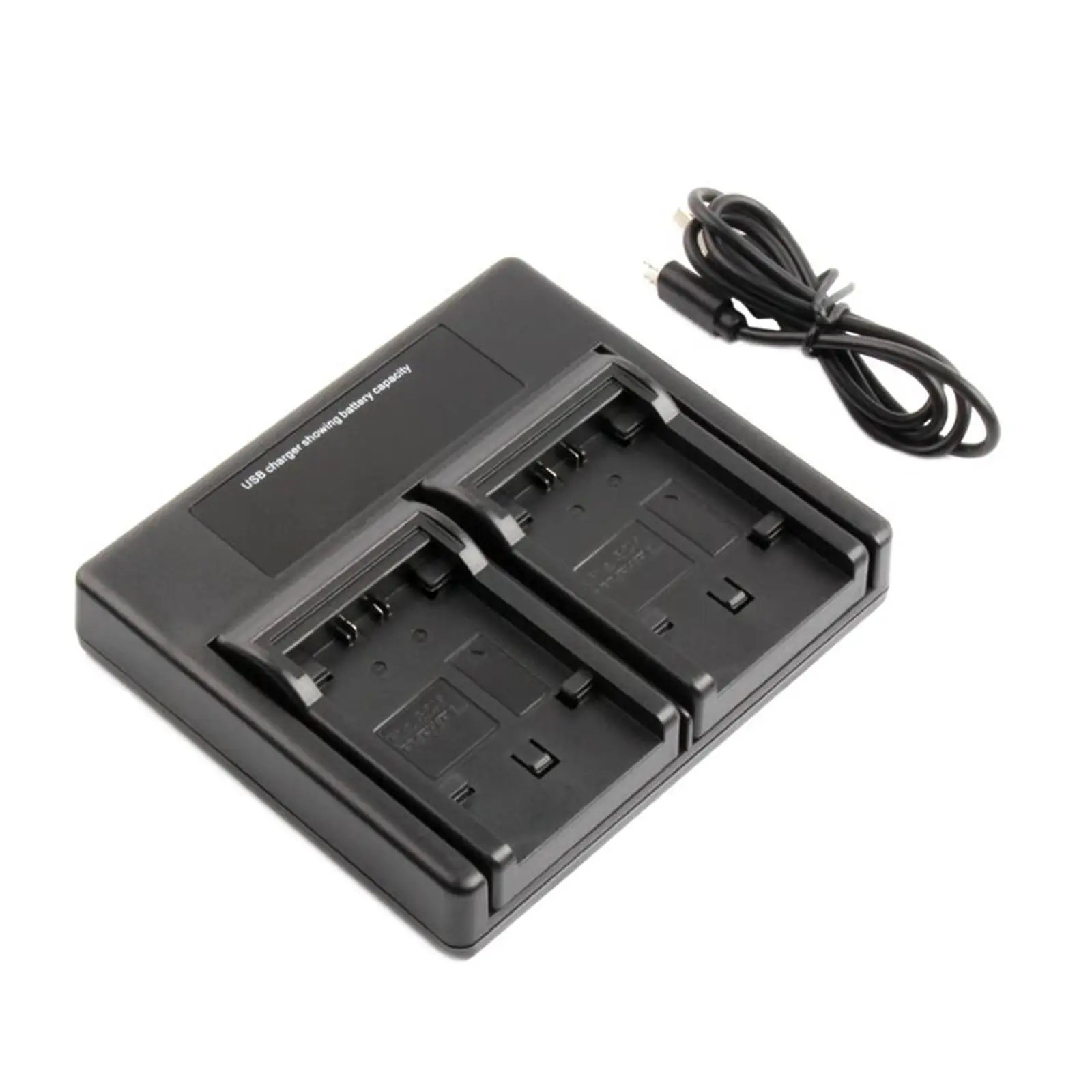 Cameralader Tweekanaals oplaadstation voor NP FV100-batterijen