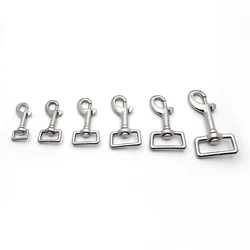 Square Eye Swivel Bolt Snap Hook 316 stainless steel Diving Clip 60mm 66mm 73mm Marine Yacht Rigging Hardware for Diving