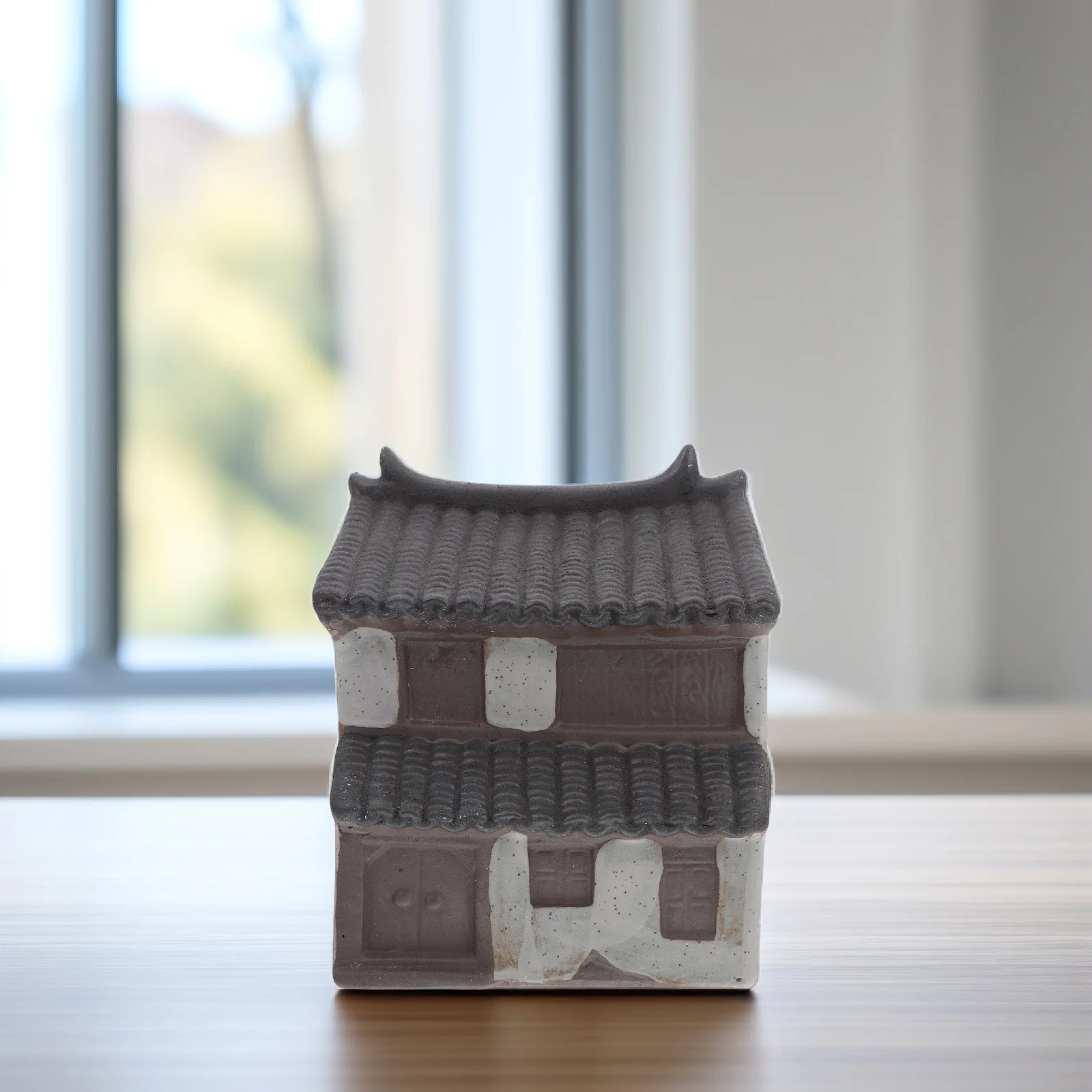 

Creative Ceramic Shaped Flowerpot Retro Chinese Style Decorative Planter for Succulents Bonsai Plants Garden Home Office