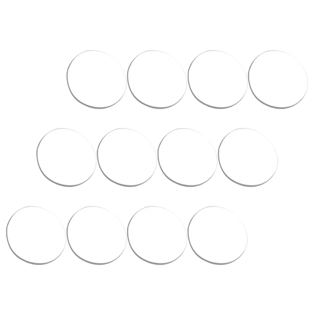 

12pcs Clear Suction Cup Gasket 25mm x 3 PP Anti Slip Bumper Pad Glass Table Spacer Protect Furniture Wood Surface