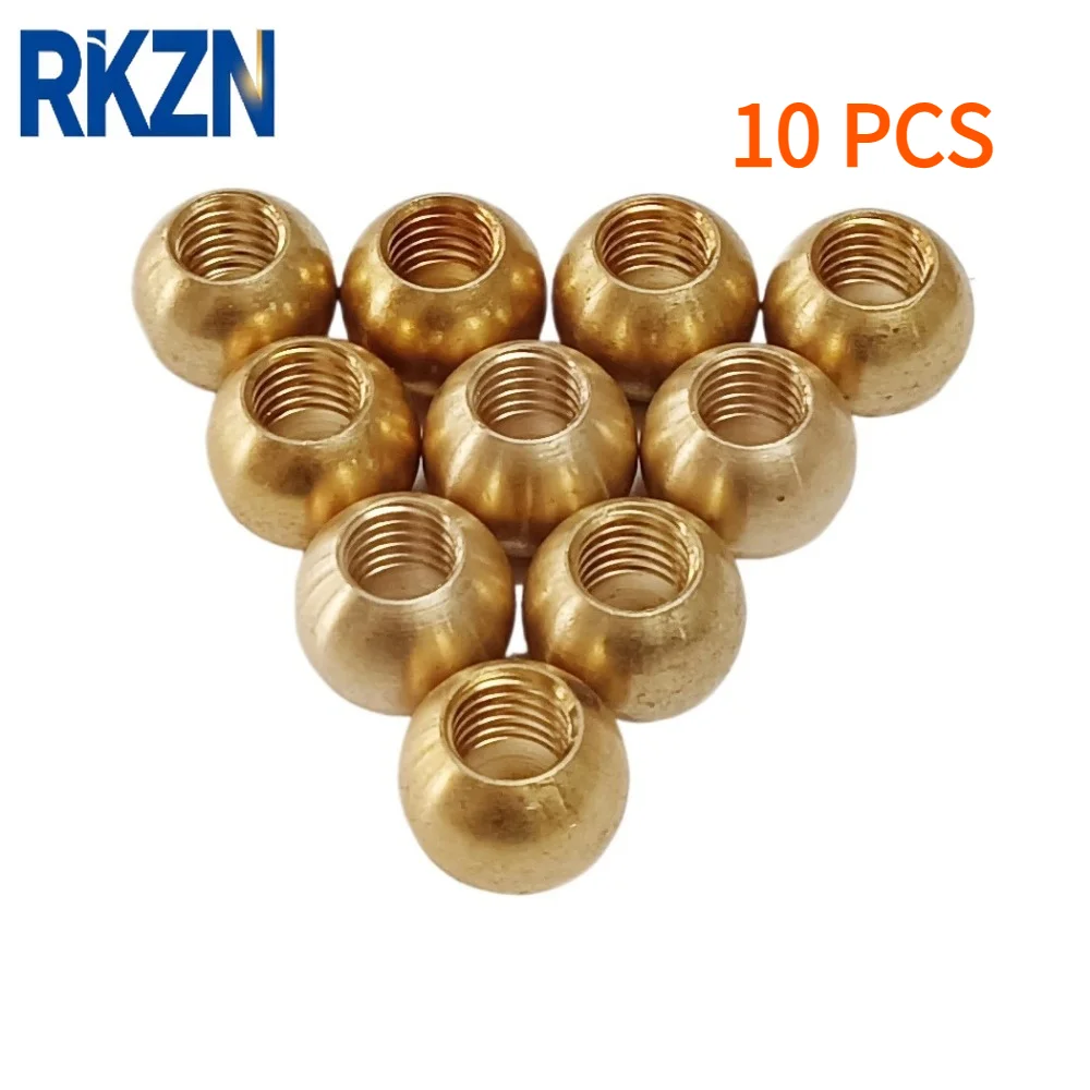 Lot de 10 buses à bille en laiton pour refroidissement, pour tourelle de tour CNC, filetages M4×0.7, M5×0.8, M6×1.0, M8×1.25, tête de pulvérisation réglable 8-18mm