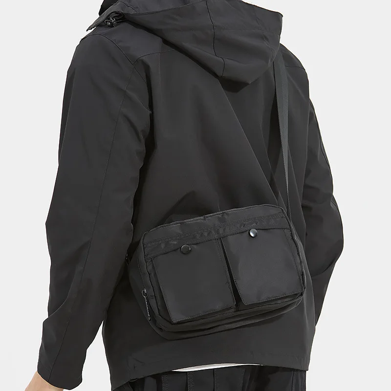 

Повседневная мужская сумка через плечо Faion с несколькими героями для поездок на работу, сумка через плечо из ткани быка, простая классическая сумка