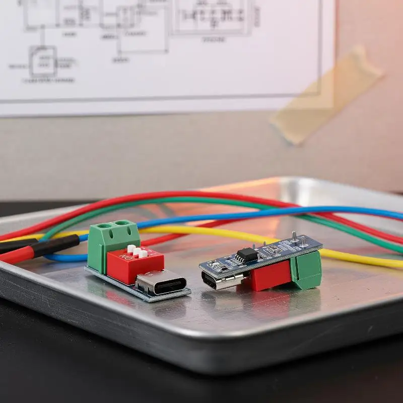 PD Trigger Module Type-C 5V-20V Adjustable Decoy DIP Switch Test Modul For Electronics DIY Charger Testing Repair Detection