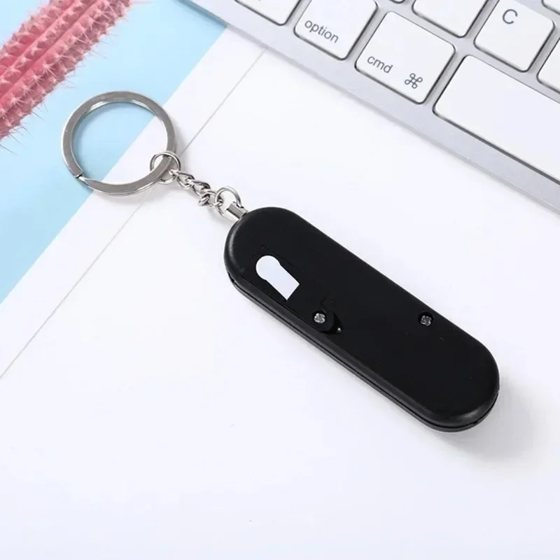 120dB Self Defense Anti-rape Device Attack Panic Dual Speakers Loud Alarm Alert  Safety Personal Security Keychain Bag 1pcs