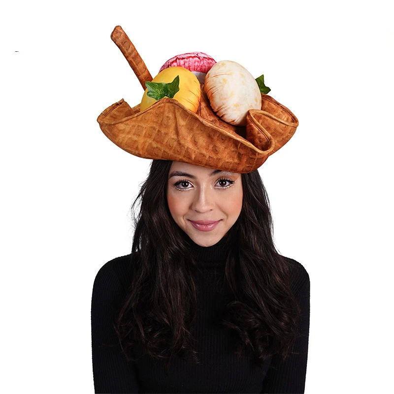 Halloween Hat Stage Performance Props Plant Food Hat