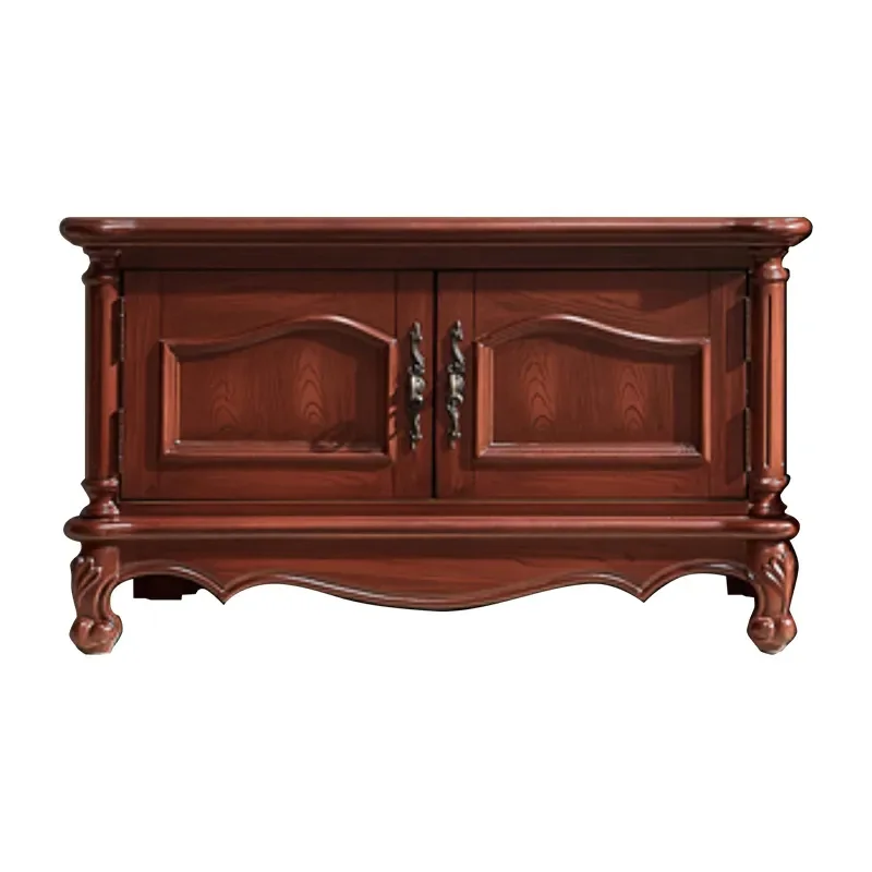 For American Solid Wood Shoe Cabinet Foyer Entryway Living Room Storage with Adjustable Shelves No Assembly Required Light