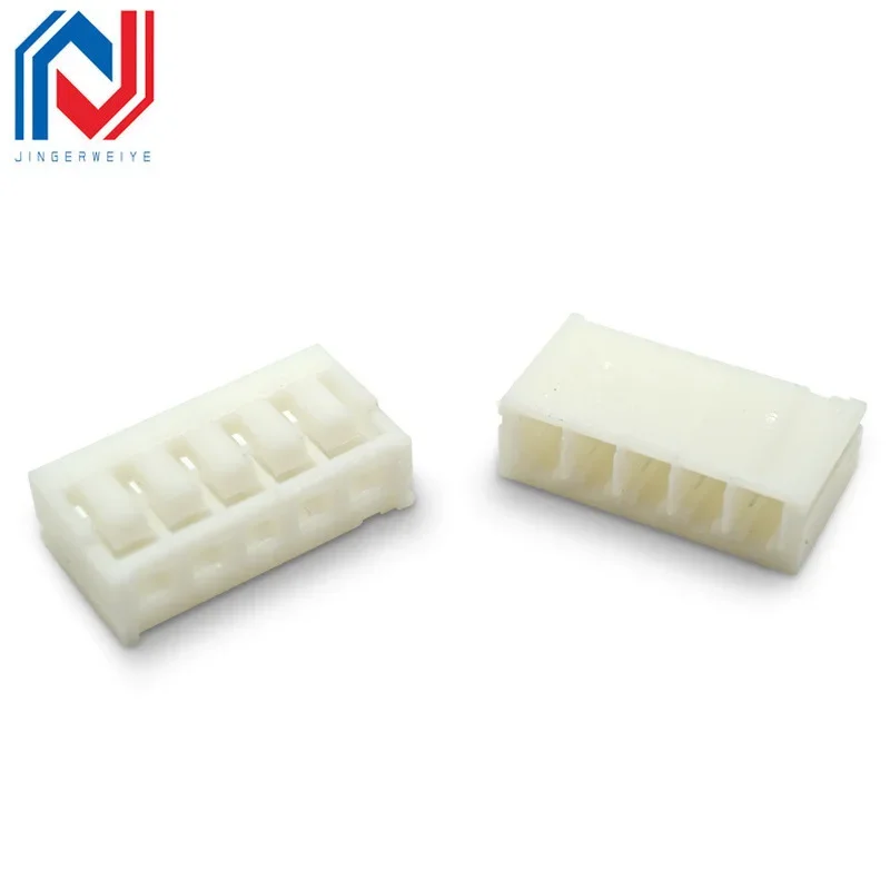 50Pcs San2.0mm Rubber Housing Socket Spacing 2.0mm Power Strip Connector Connector 2.0mm Direct Plug