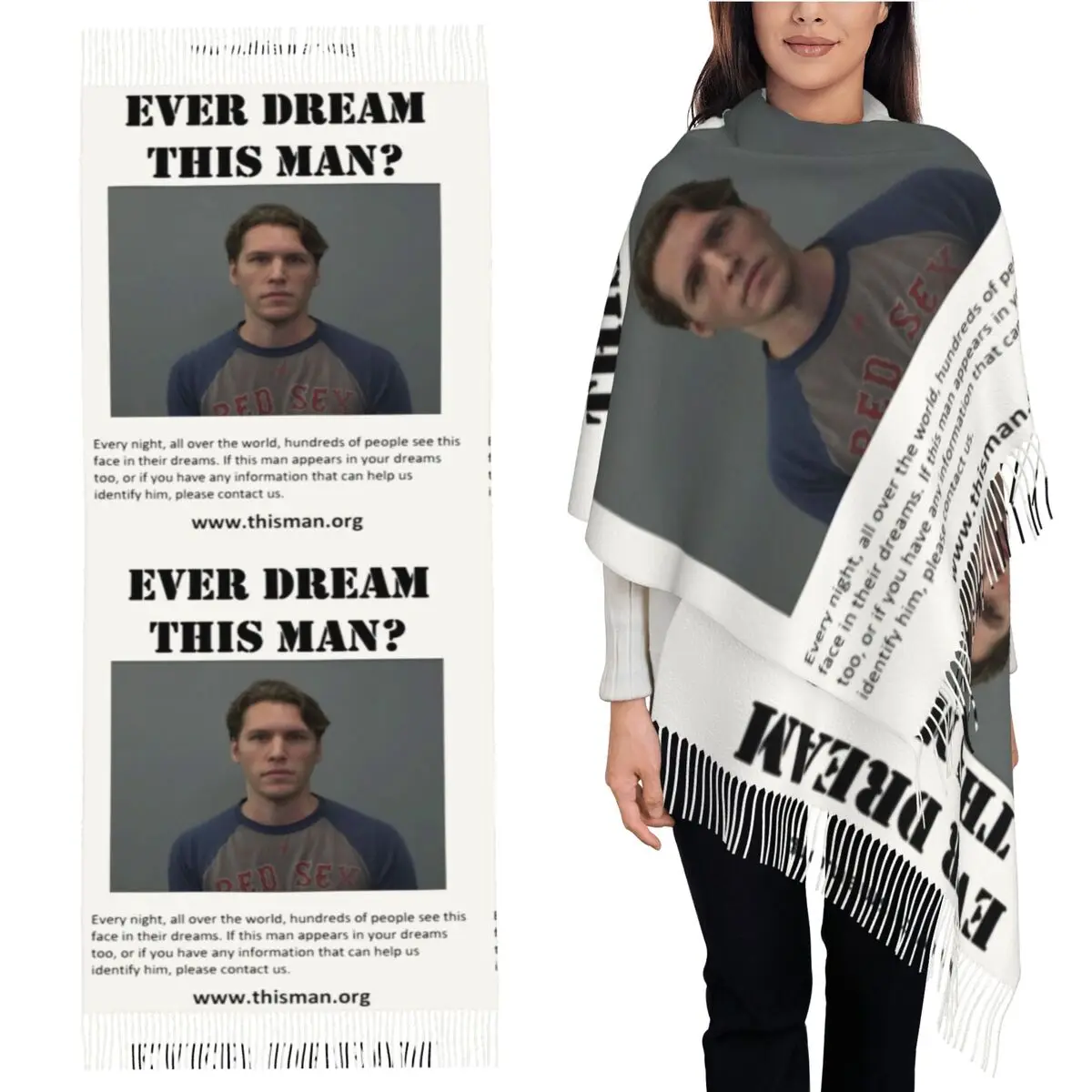 

Ever Dream This Шарф Джеремы Шарфы с кисточками для женщин Мягкие теплые шали и накидки Длинная осенне-зимняя шаль