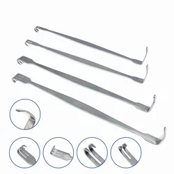 Cosmetic stainless steel Eye bags Pull Hook Eyelid Hook Tool,DESMARRES Lid Retractors ophthalmic instruments