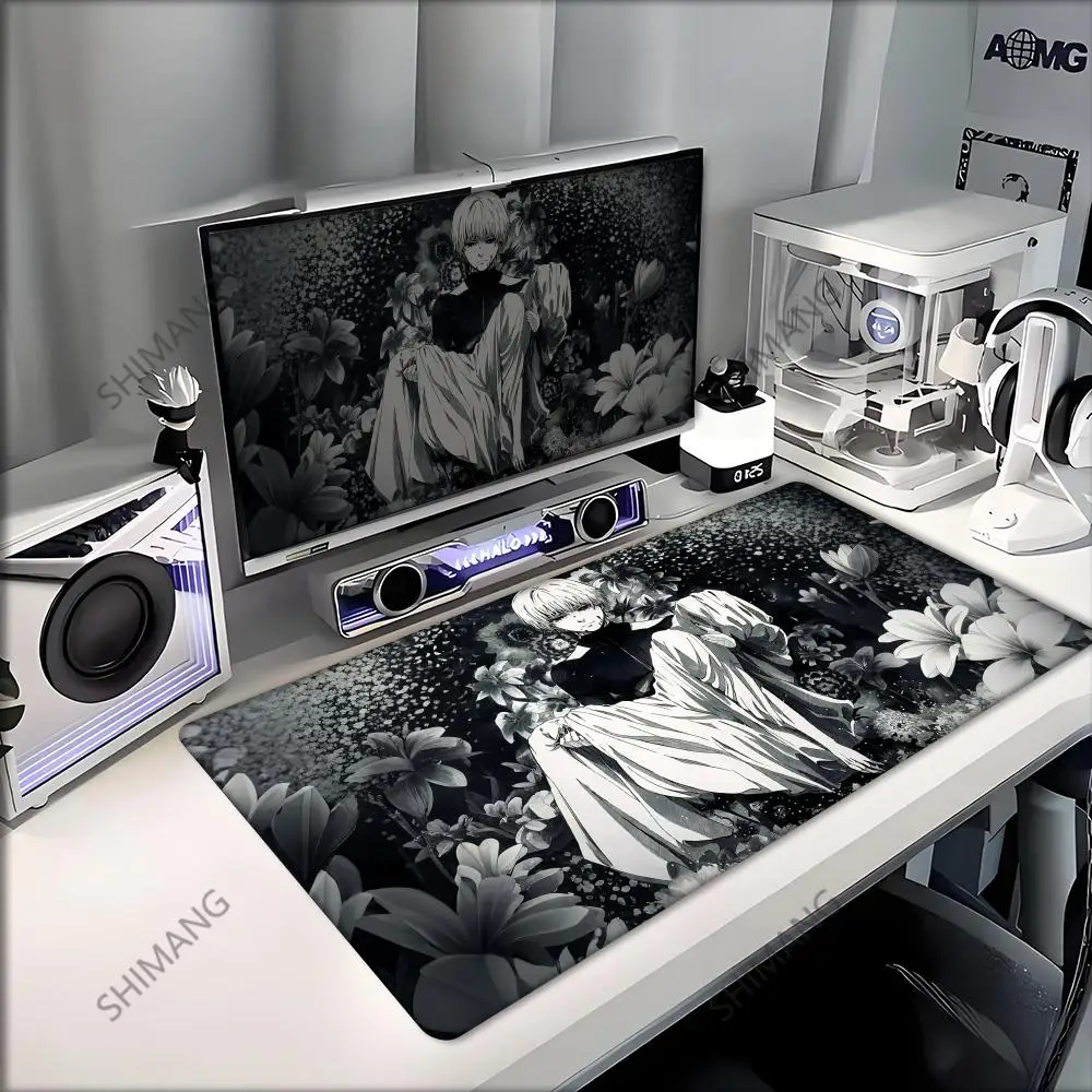 

Anime Tokyo Ghoul Mousepad Kaneki Ken HD Printing Computer Gamer Locking Edge Non-slip Mouse Pad XXL90x40cm Keyboard PC Desk Pad