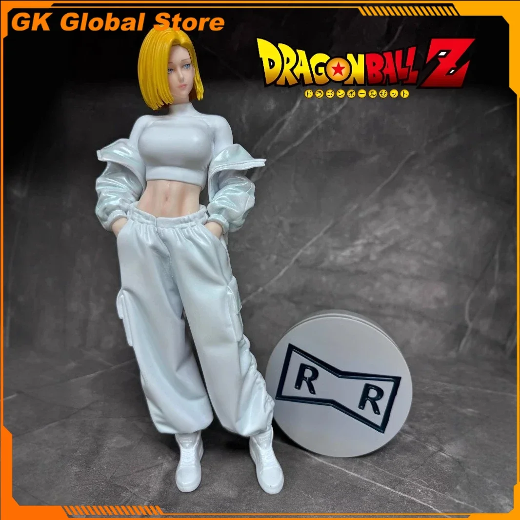 

27cm Dragon Ball Z Anime Figure Android 18 Sexy Beauty Anime Figures Model Peripherals Action Figure Doll Birthday Gift Toys