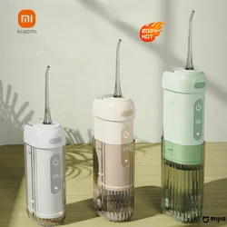 Xiaomi Mijia-irrigador Oral portátil, dispositivo de limpieza dental eléctrico, 3 modos, impermeable, hilo dental de agua, 200ml