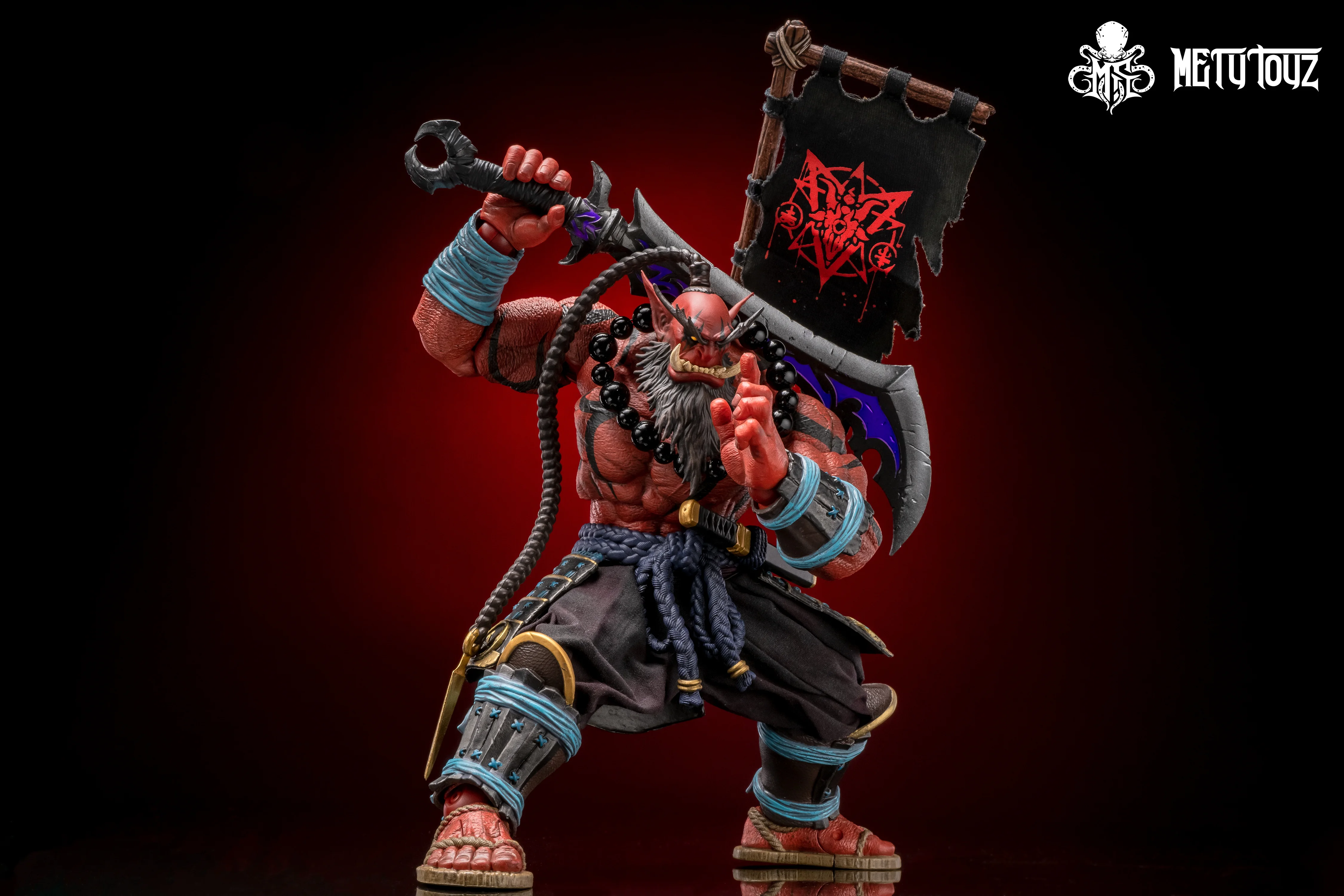 Metytoyz 2024 New Burningblade Clan Theblademaster Red Version 8