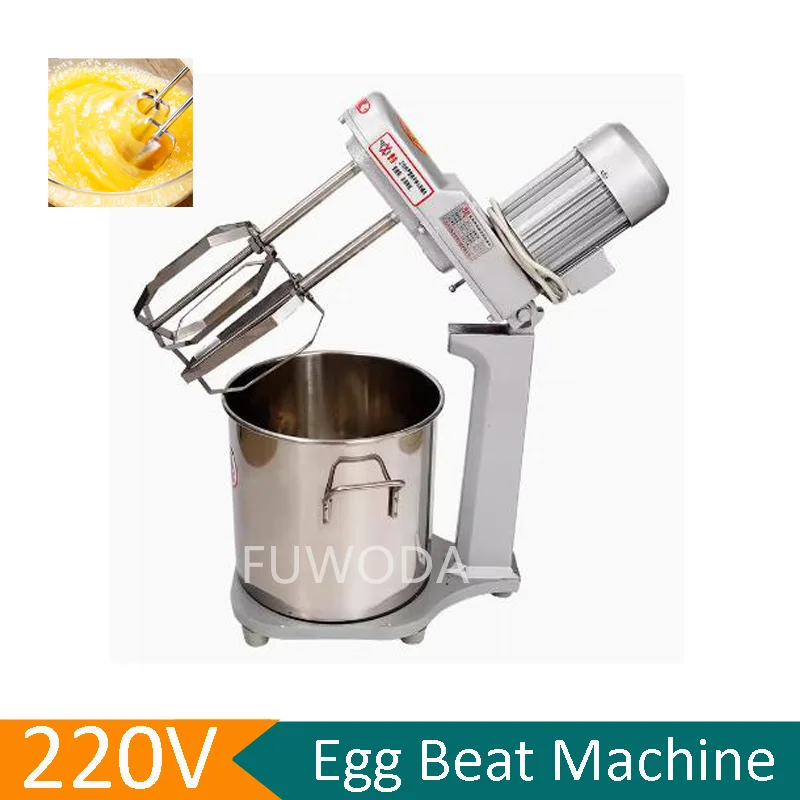 

Кухонный комбайн 15 л, автоматический миксер для взбивания яиц, высококачественный электрический блендер для теста, 220 В, миксер для крема, 220 Вт