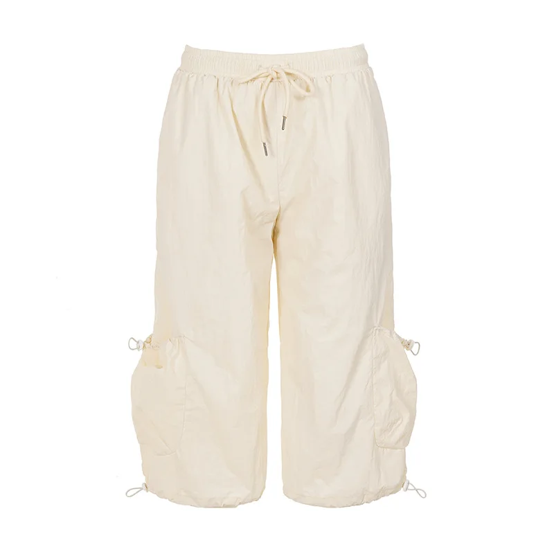 

European and American summer thin casual wide leg casual pants women