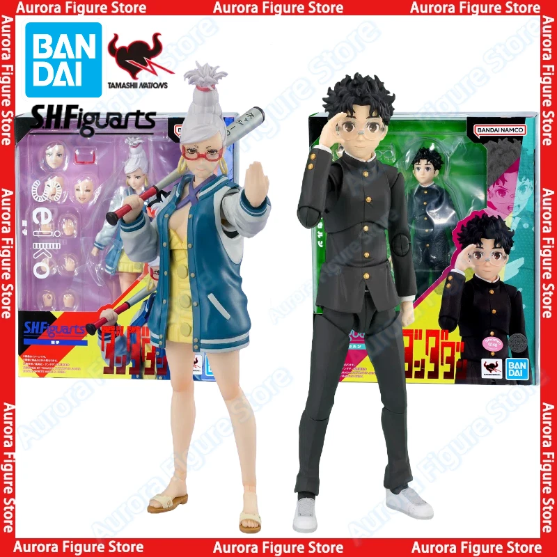 

In Stock Bandai DAN DA DAN S.H.Figuarts SHF Okarun Seiko Ayase Anime Action Figures Toys Models PVC Collectible
