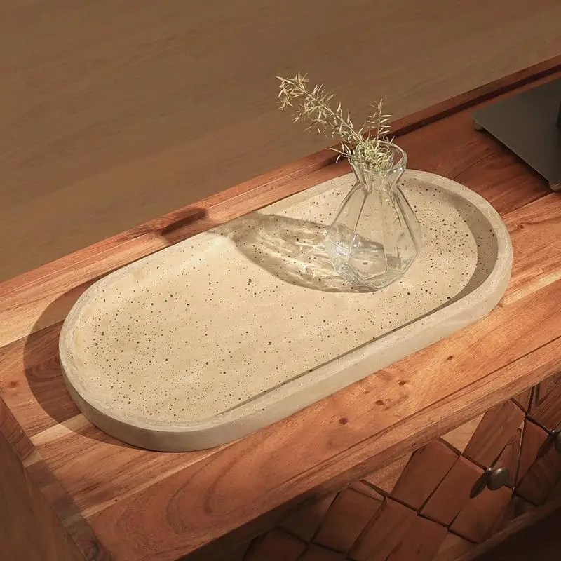 

Handcrafted Decorative Platter Tray