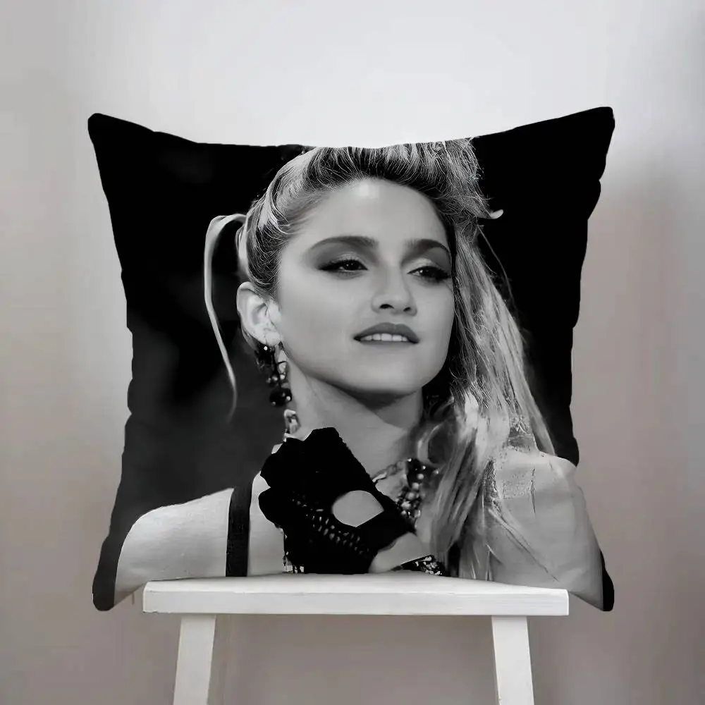 

Madonna Pillow Case Luxury Double-sided For Car Pillows 45x45 Cushions Cover Home And Decoration Sofa Pillowcase 50x50