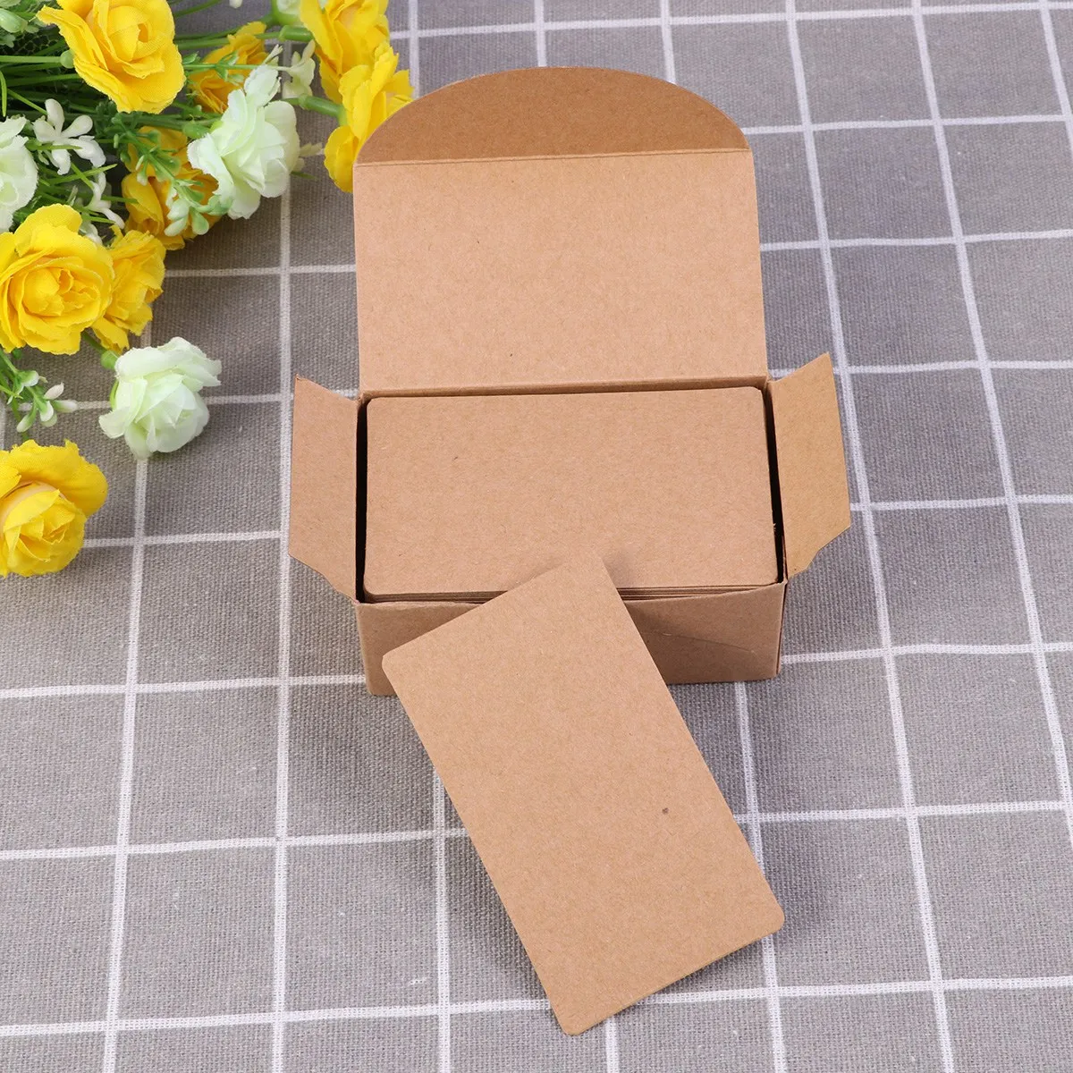 Paper Message Memo Pads Greeting Card Blank Words Cards Gift Postcards DIY Blank Postcard Name Tags