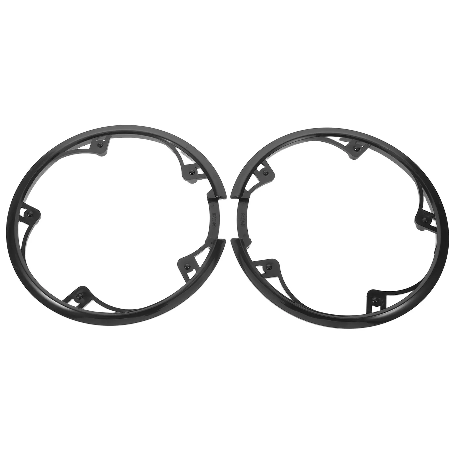 2Pcs Plastic Bike Chainwheel Guard Mountain Bicycle Chainring Protector Cover Mudstone Anti Slip Crankset Shield